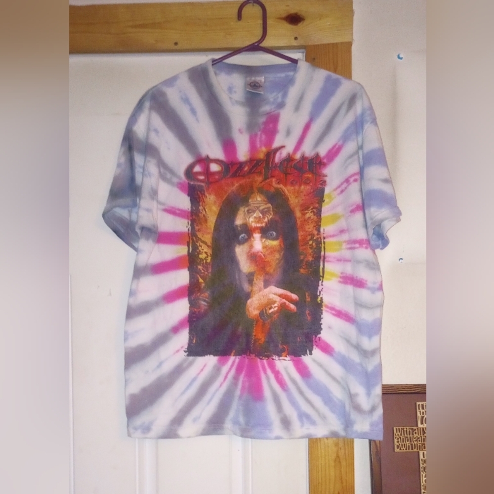 Ozzfest 2002 Rare Tie-dye T-Shirt